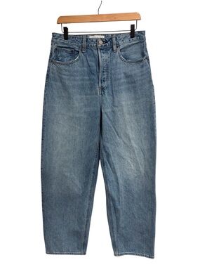 Denim Forum The Mia High Rise Curve Women’s Light Blue Straight-Leg Jeans